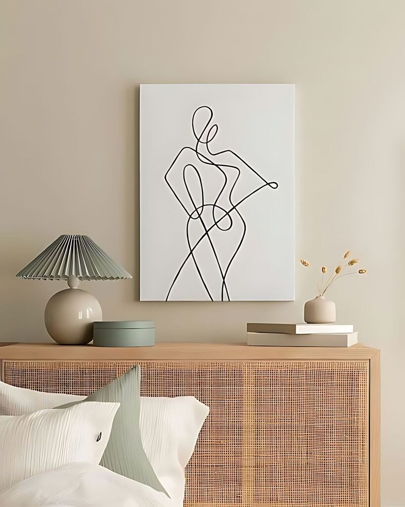 Wallity Slika Umjetnička platna27, 40x60 cm