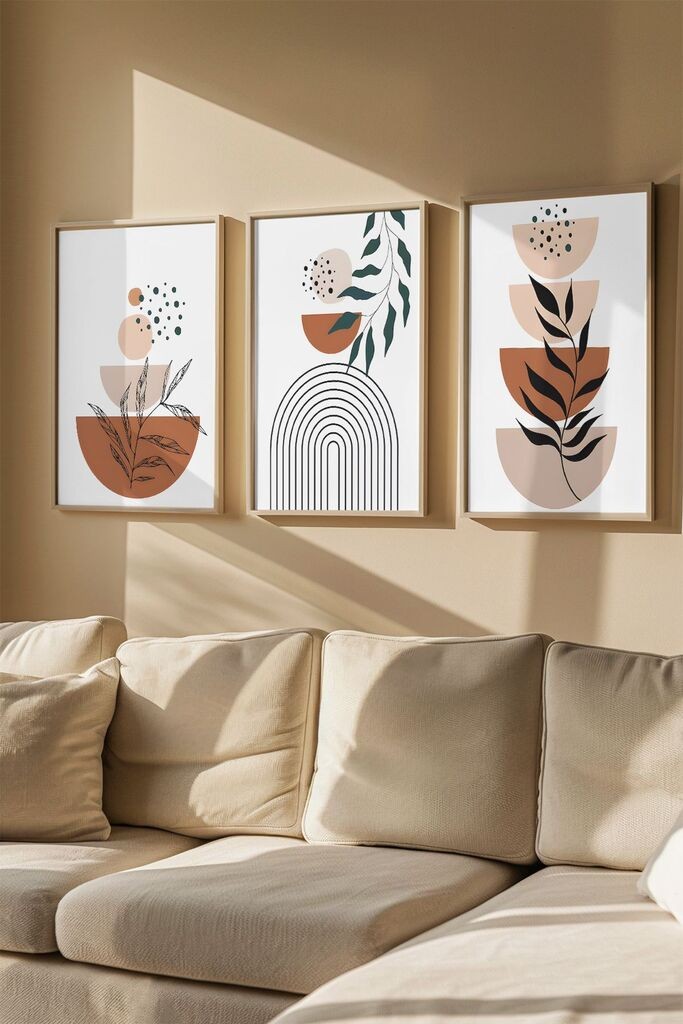 Uokvirena slika Wallity Artvmodel14, 33x48 cm, 3 dijela