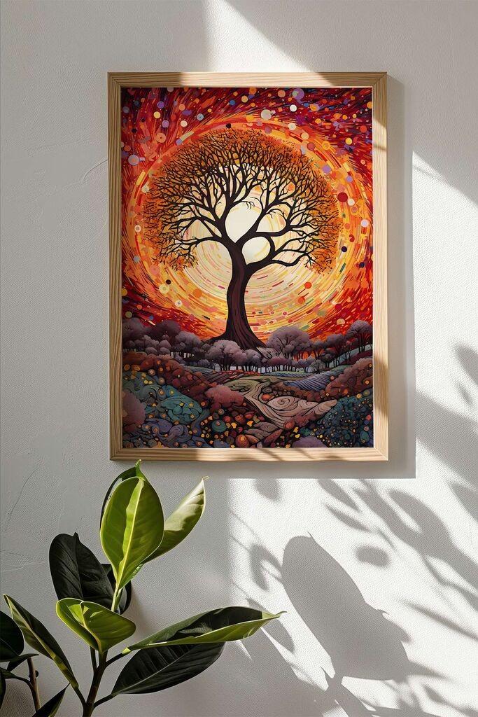 Uokvirena slika Wallity Mscartmdl15, 33x48 cm