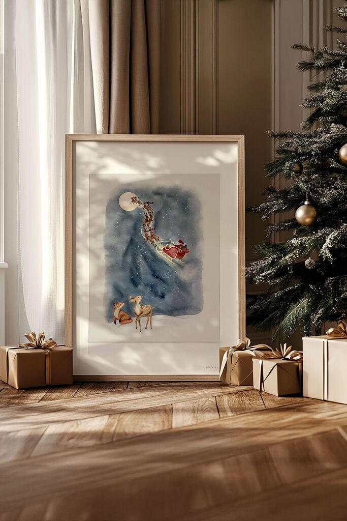 Uokvirena slika Wallity Nwyearsngmdl105, 33x48 cm