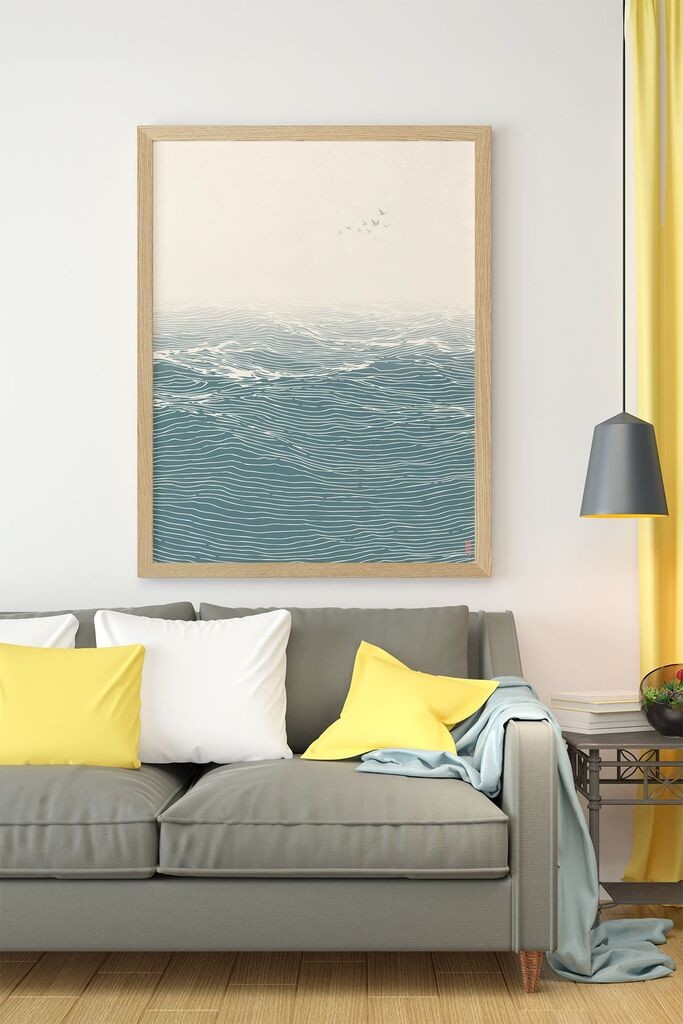 Uokvirena slika Wallity Lmnmdl5, 33x48 cm