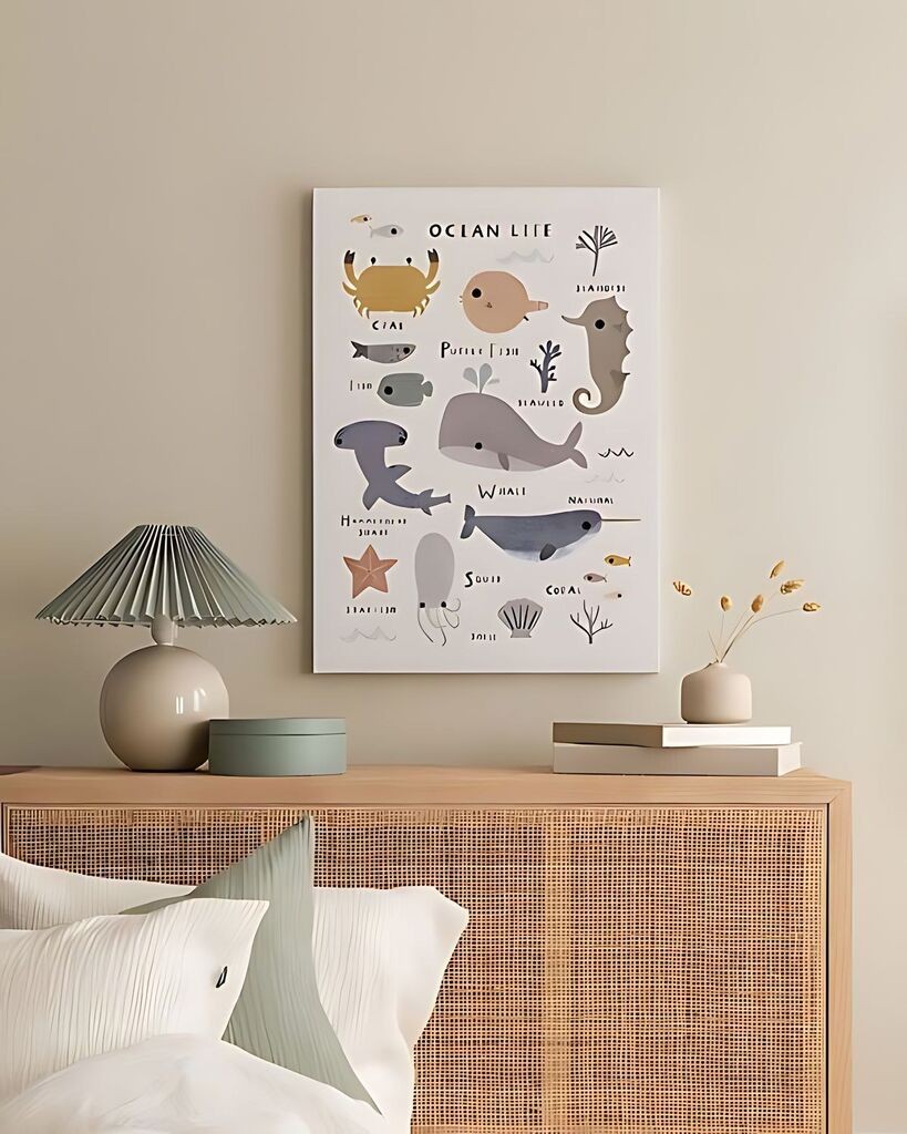 Wallity Slika Umjetnička platna77, 40x60 cm