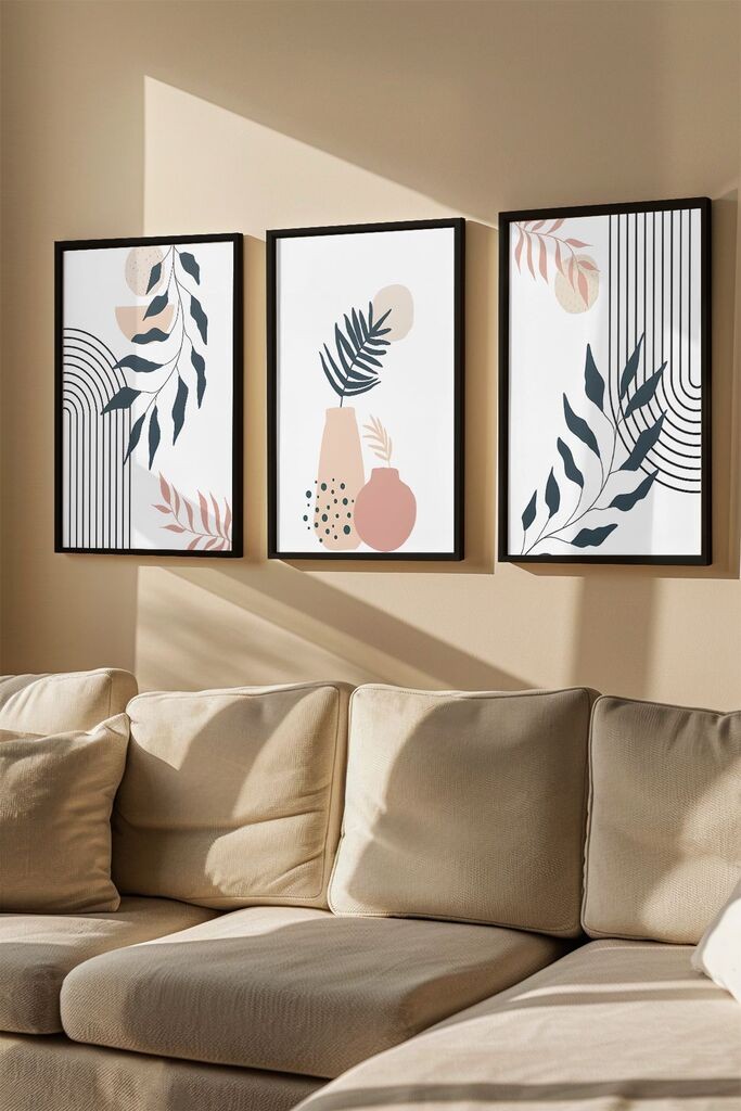 Uokvirena slika Wallity Artvmodel30, 33x48 cm, 3 dijela