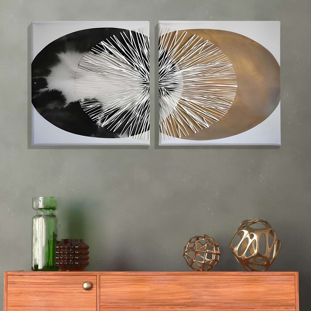 Zidna slika ASR_CNV2-7, 30x30cm, 2 dijela