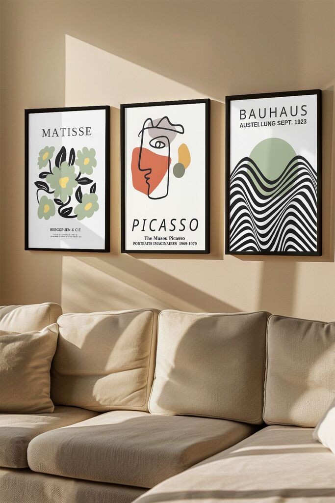 Uokvirena slika Wallity Artvmodel13, 33x48 cm, 3 dijela