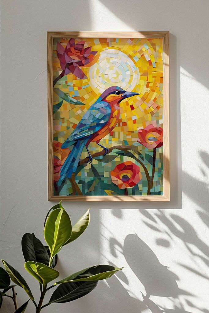 Uokvirena slika Wallity Mscartmdl22, 33x48 cm