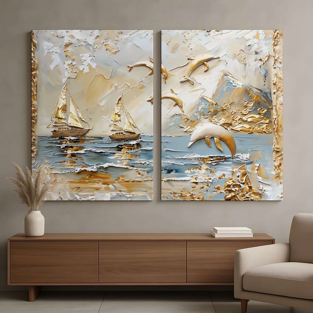 Zidna slika DEV9, 160x120 cm, 2 dijela