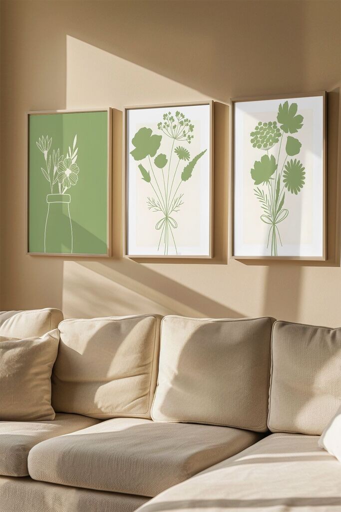 Uokvirena slika Wallity Artvmodel29, 33x48 cm, 3 dijela