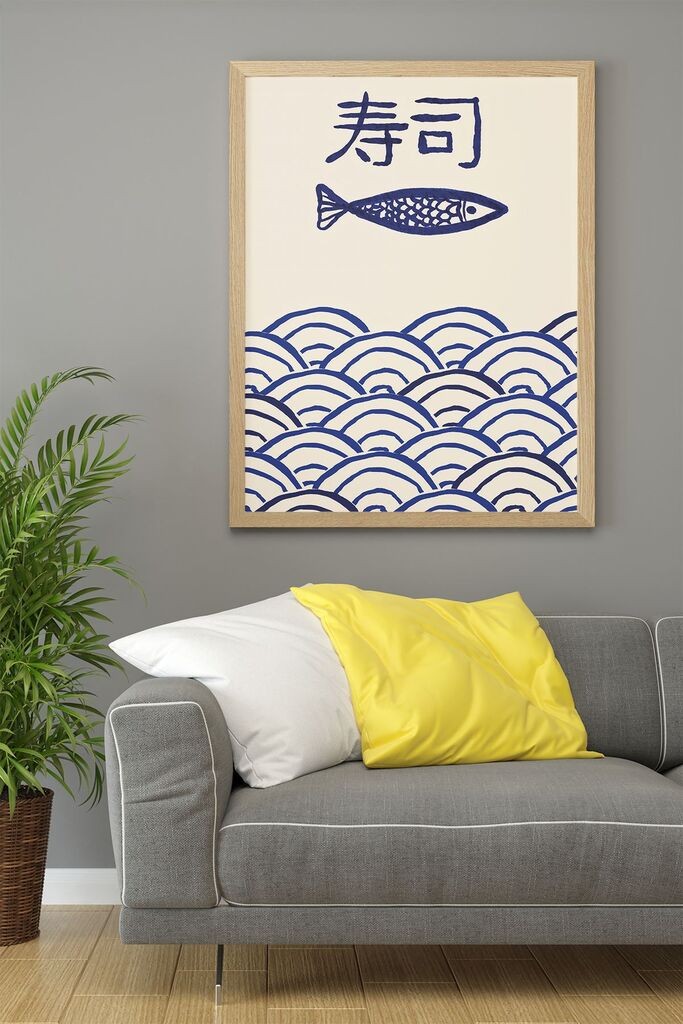 Uokvirena slika Wallity Lmnmdl4, 33x48 cm