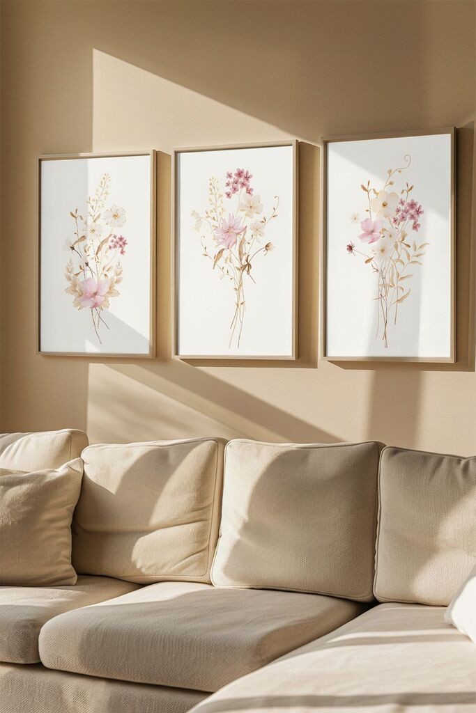 Uokvirena slika Wallity Artvmodel19, 33x48 cm, 3 dijela