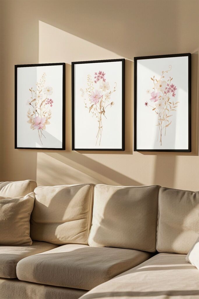 Uokvirena slika Wallity Artvmodel19, 33x48 cm, 3 dijela