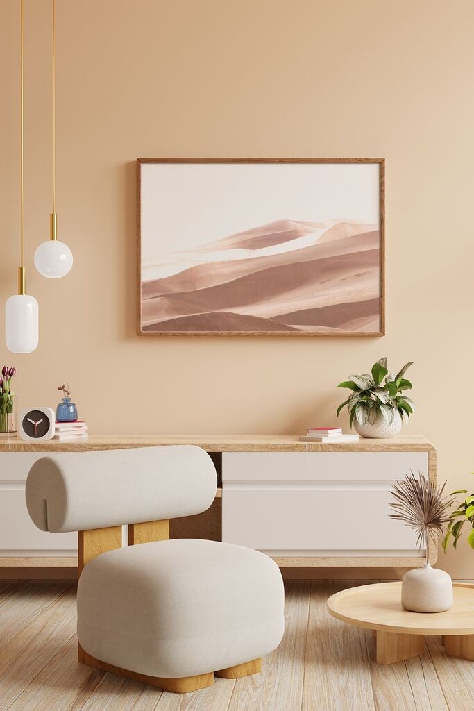 Uokvirena slika Wallity Lmnmdlkahve47, 33x48 cm