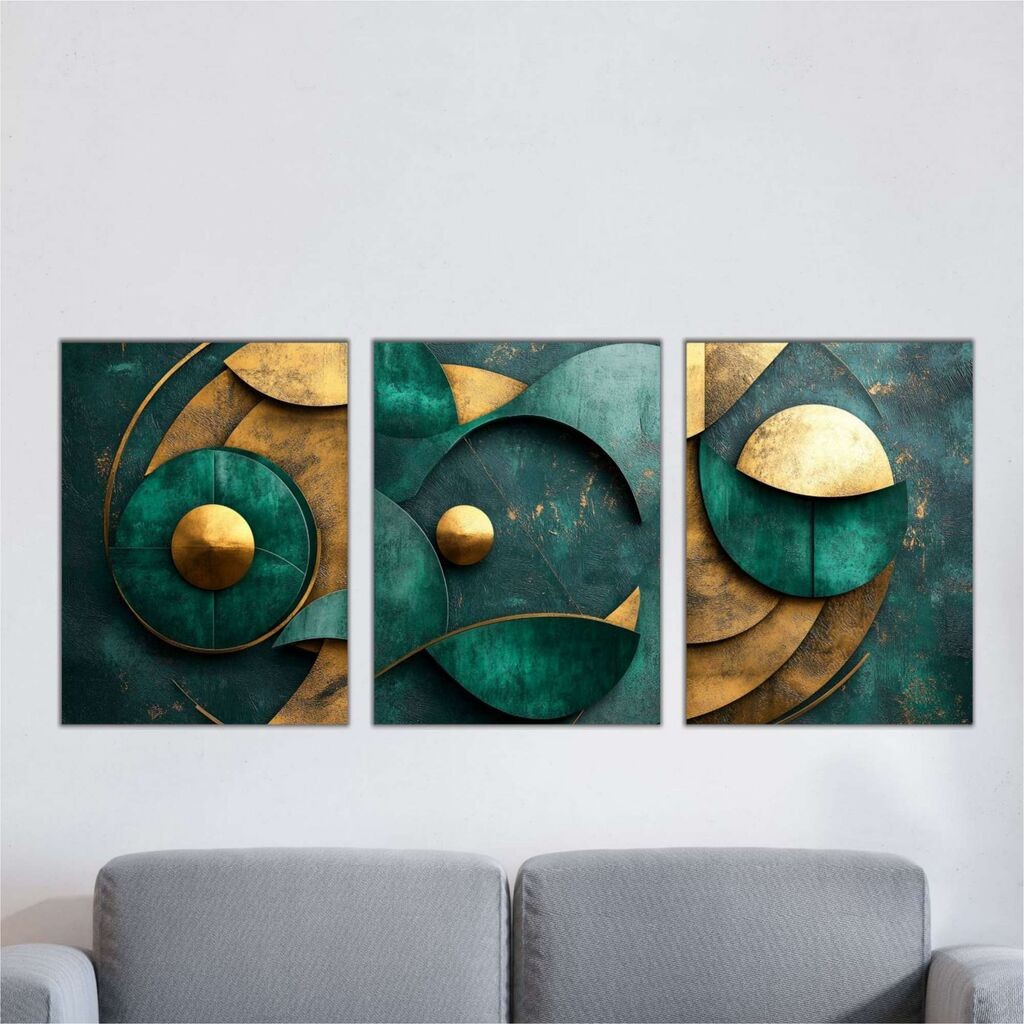 Wallity slika Mdf-00112, 40x90 cm, 3 dijela