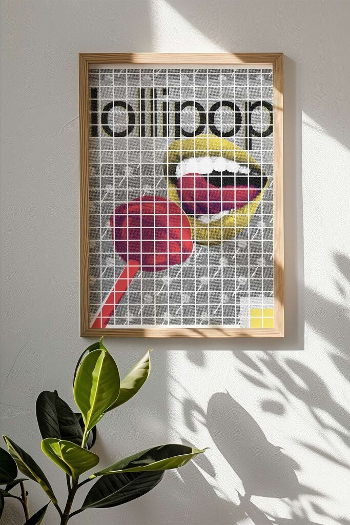 Wallity Popkare12 uramljenih slika, 33x48 cm