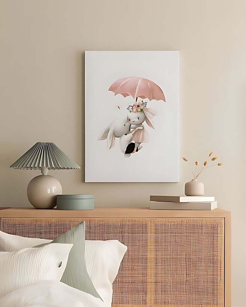 Wallity Slika Umjetnička platna81, 40x60 cm