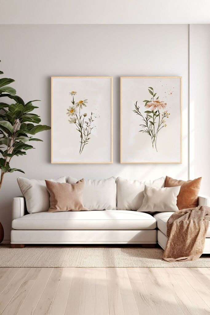 Uokvirena slika Wallity Ersy2Limodel14, 33x48 cm, 2 dijela