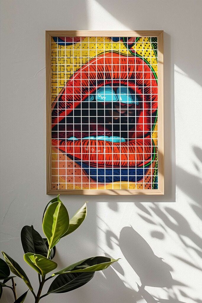 Uokvirena slika Wallity Popkare28, 33x48 cm