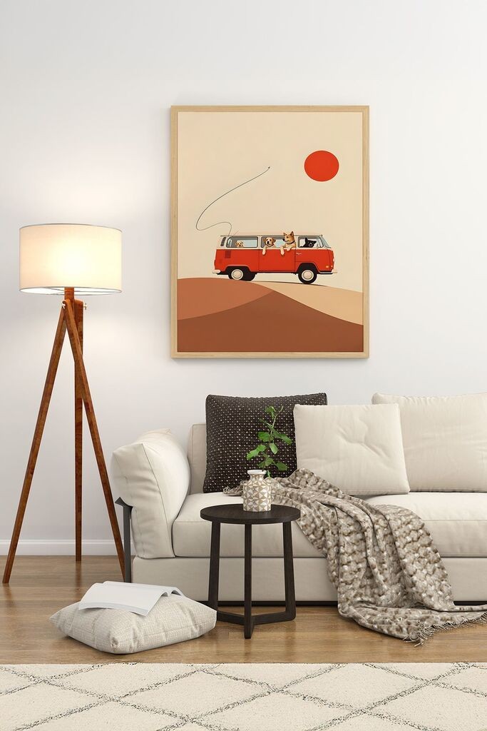 Uokvirena slika Wallity Lmnmdl43, 33x48 cm