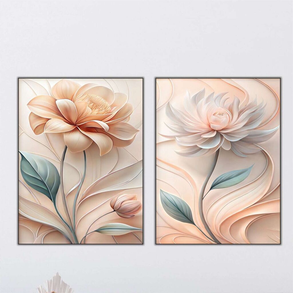 Wallity slika Mdf-00127, 60x80 cm, 2 dijela