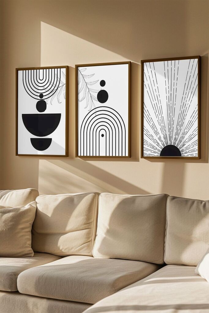 Uokvirena slika Wallity Artvmodel15, 33x48 cm, 3 dijela