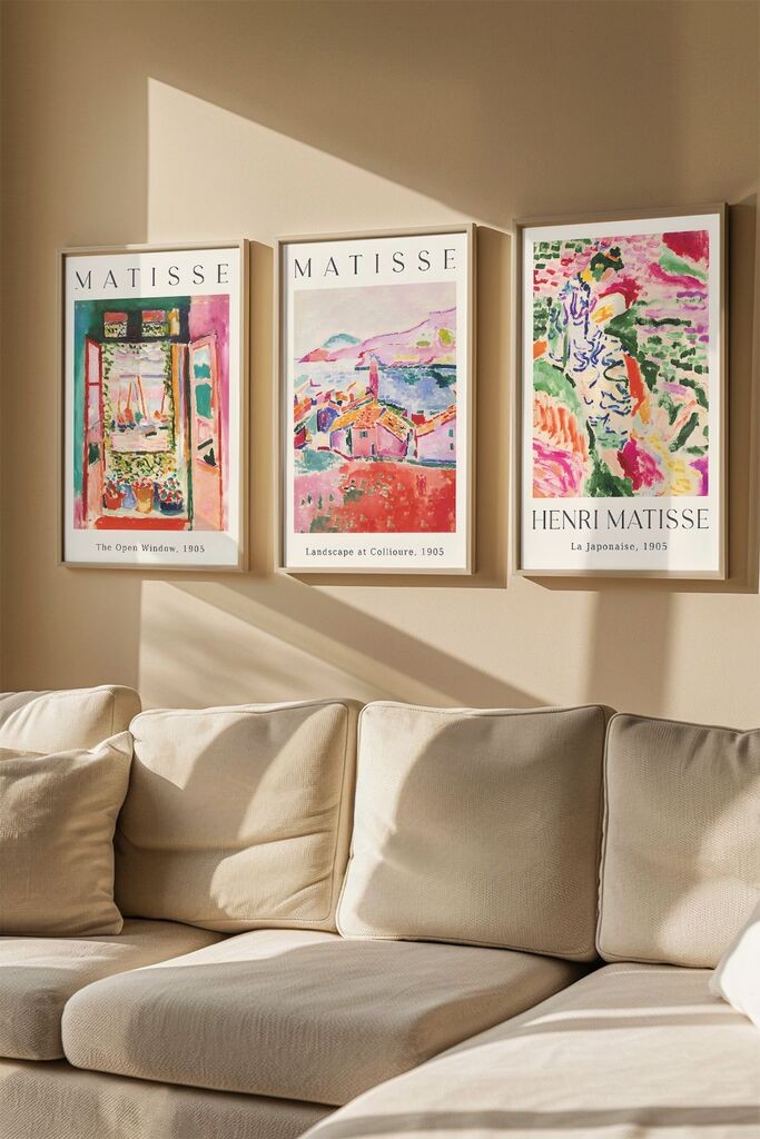 Uokvirena slika Wallity Artvmodel1, 33x48 cm, 3 dijela