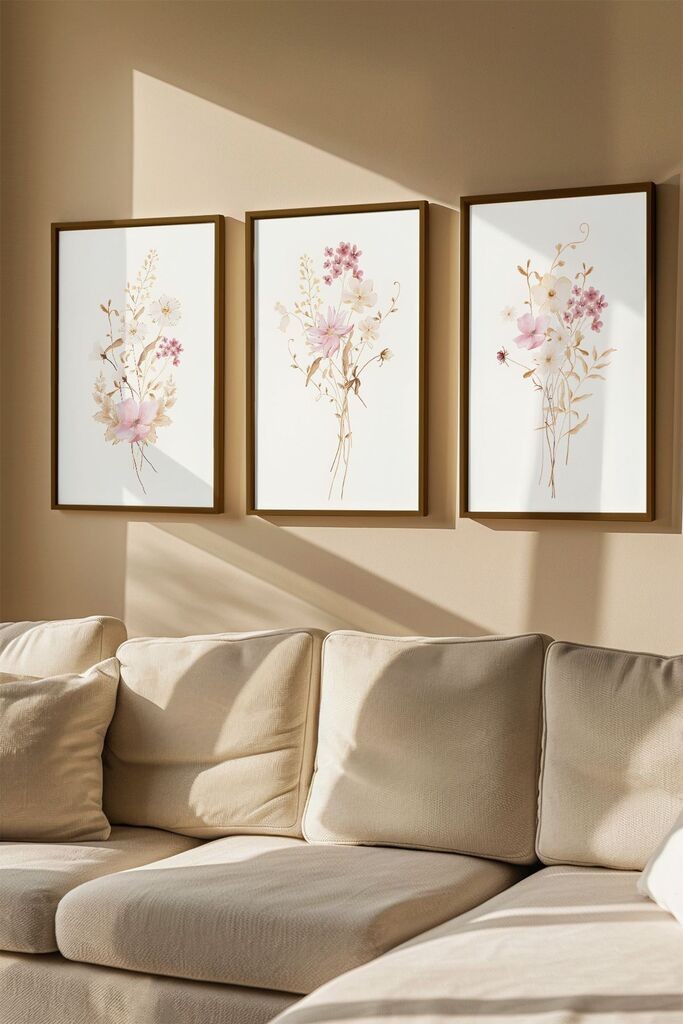 Uokvirena slika Wallity Artvmodel19, 33x48 cm, 3 dijela