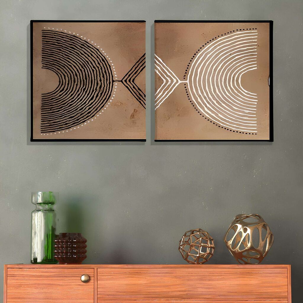 Zidna slika ASR_CNV2-9, 30x30cm, 2 dijela