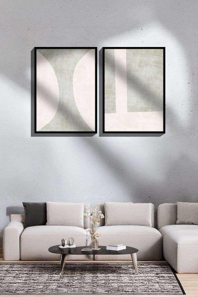 Uokvirena slika Wallity Ersy2Limodel29, 33x48 cm, 2 dijela