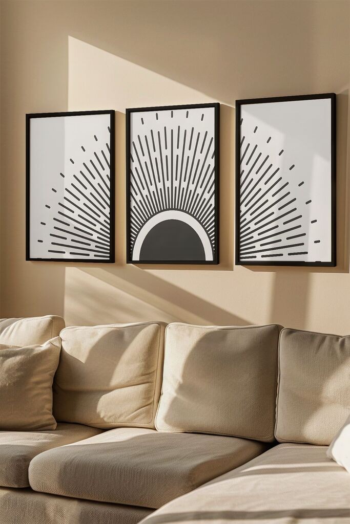 Uokvirena slika Wallity Artvmodel39, 33x48 cm, 3 dijela