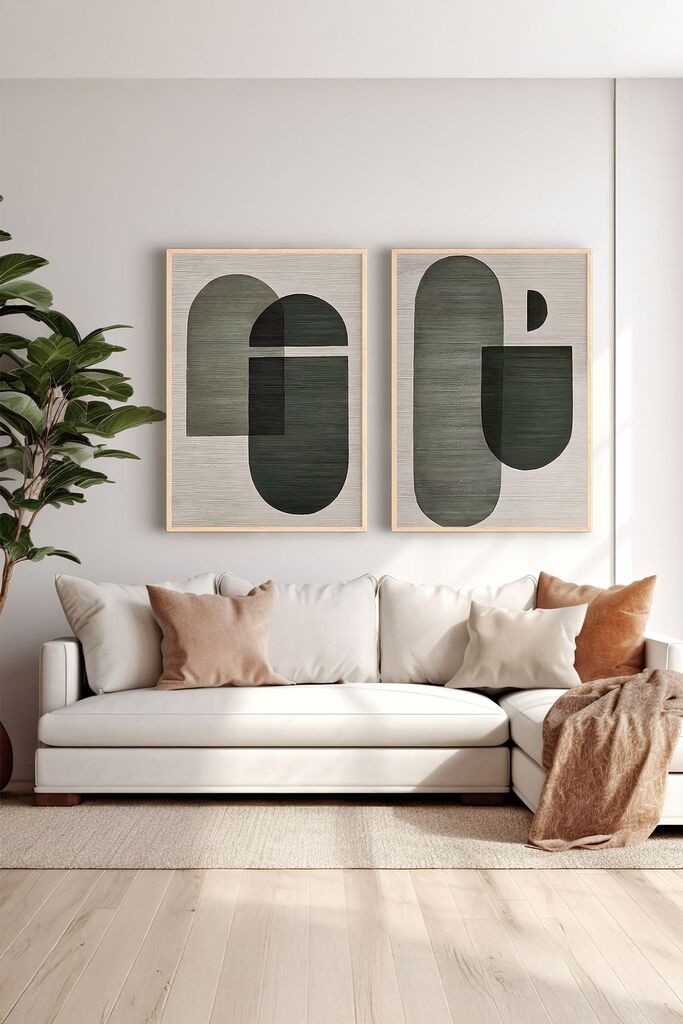 Uokvirena slika Wallity Ersy2Limodel41, 33x48 cm, 2 dijela