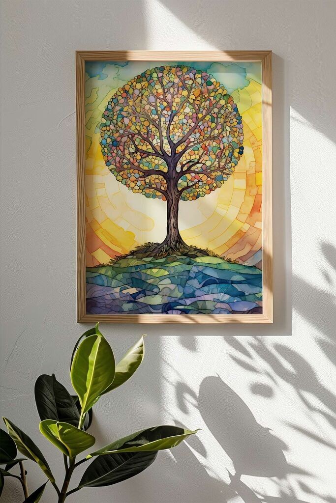 Uokvirena slika Wallity Mscartmdl32, 33x48 cm