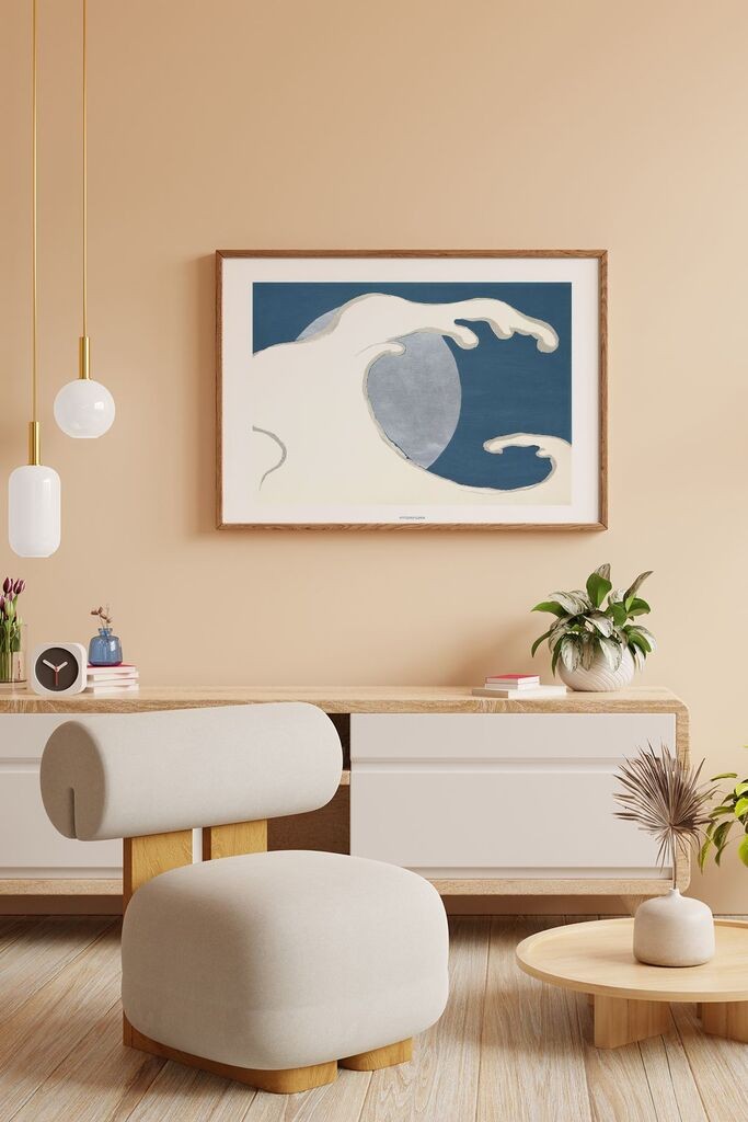 Uokvirena slika Wallity Lmnmdlkahve6, 33x48 cm