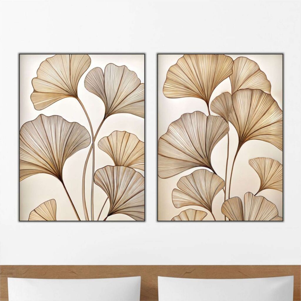 Wallity slika Mdf-00126, 40x60 cm, 2 dijela