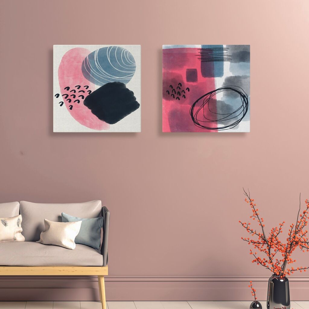 Zidna slika ASR_CNVS25-17, 50x50cm, 2 dijela