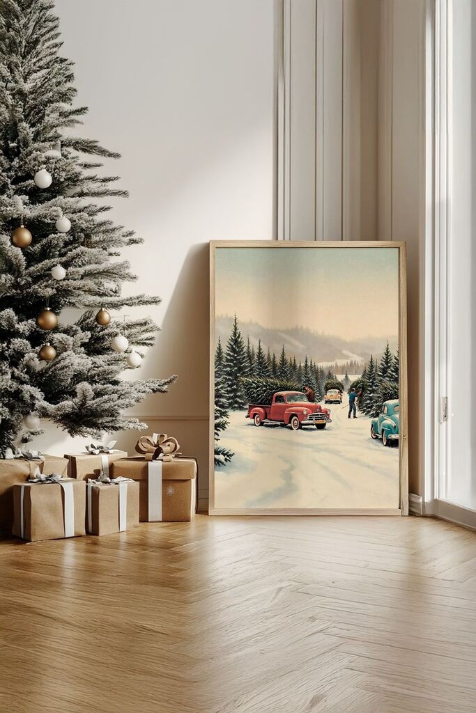 Uokvirena slika Wallity Nwyearsngmdl14, 33x48 cm