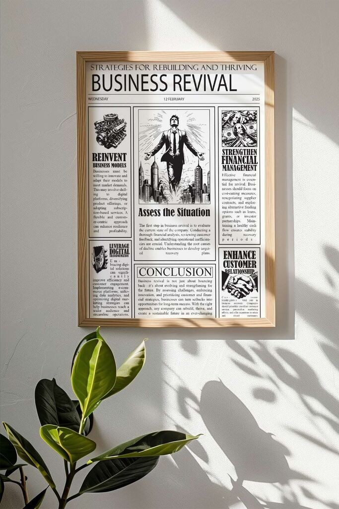 Uokvirena slika Wallity NWSPPRMDL3, 33x48 cm