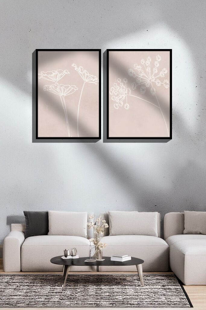 Uokvirena slika Wallity Ersy2Limodel45, 33x48 cm, 2 dijela