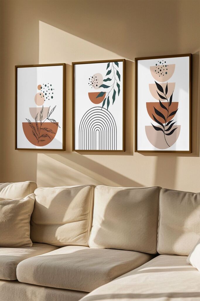 Uokvirena slika Wallity Artvmodel14, 33x48 cm, 3 dijela