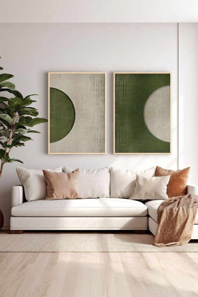 Uokvirena slika Wallity Ersy2Limodel44, 33x48 cm, 2 dijela