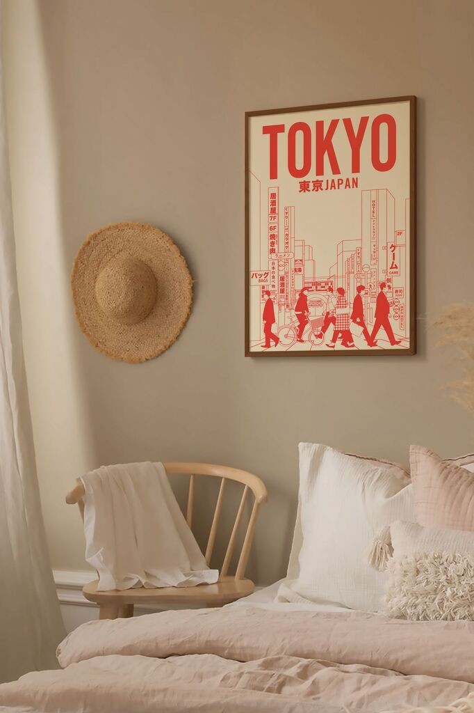 Uokvirena slika Wallity Lmnmdlkahve19, 33x48 cm