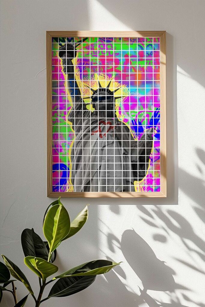 Wallity Popkare6 uramljenih slika, 33x48 cm