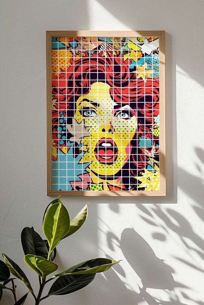 Uokvirena slika Wallity Popkare20, 33x48 cm