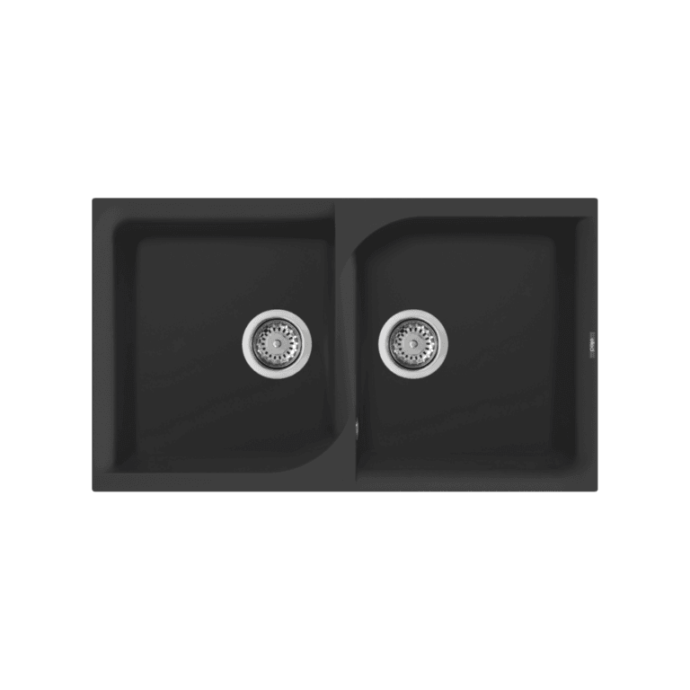 Elleci Sudoper Ego 450 86X50 2V, Crni