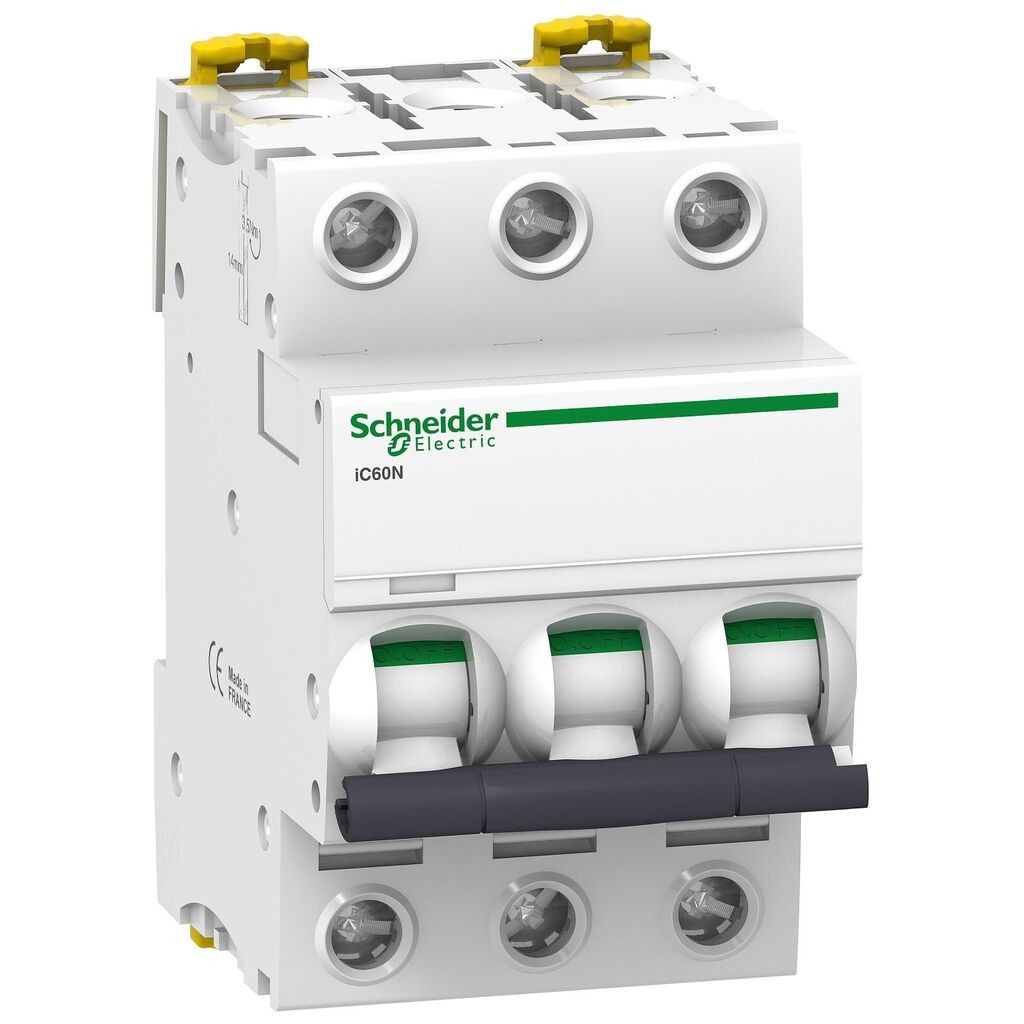 Schneider Electric Automatski osigurač A9F74306, 6A, 10kA, Tip C, 3P