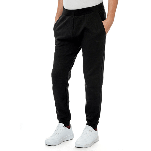 SUPERDRY Muška Tech tapered trenerka donji dio, crni