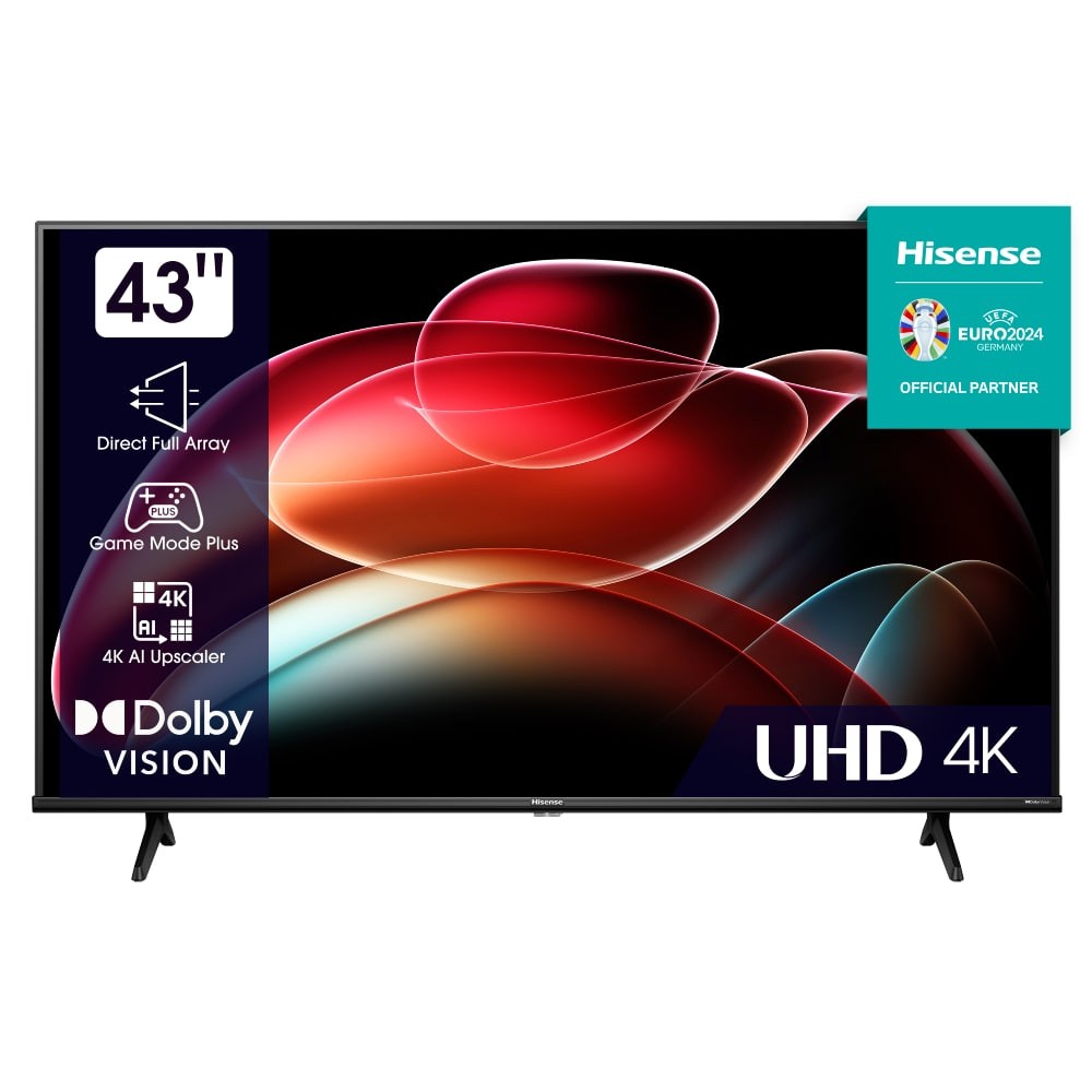 Hisense TV 43A6K 43", Smart, LED, 4K, UHD