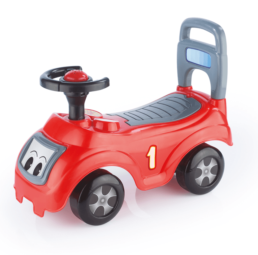 DOWN Auto potiskivač sivo-crveni