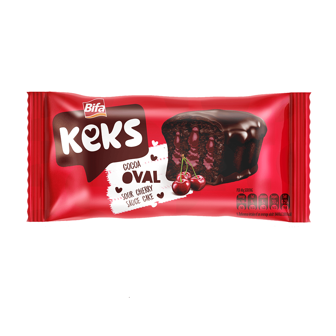 BIFA Masni keks s višnjama, 45 g