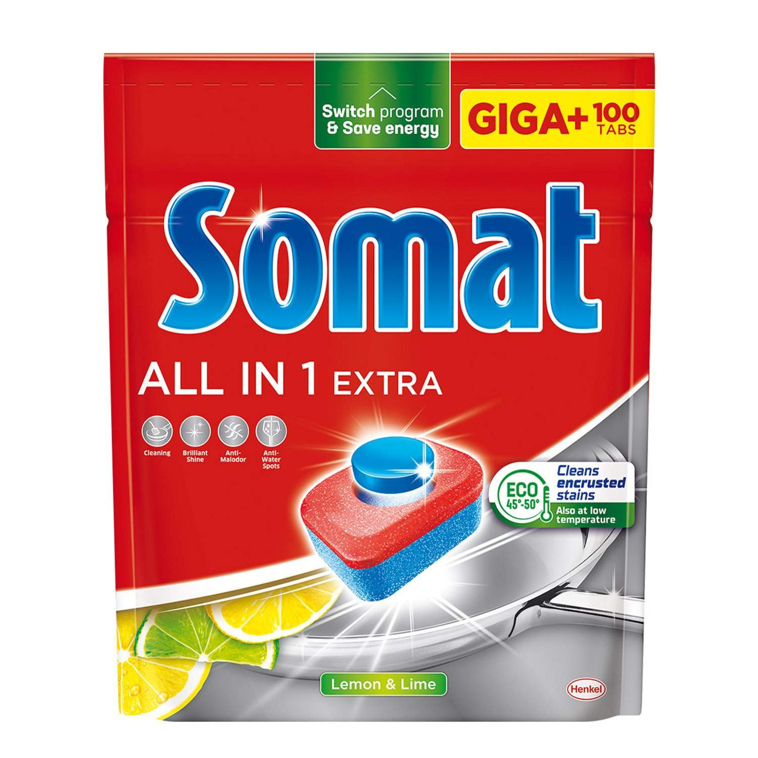 SOMAT All in 1 Extra tablete za pranje posuđa, 100 kom