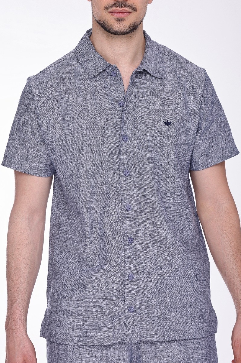 Manners Muška košulja Oskar, Teget